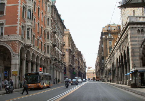 strada urbana di quartiere