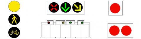 Bacchetta LED Per Segnalazione Traffico 26cm Con 3 Modalità Lampeggianti - Impermeabile Per Emergenze E Parcheggio